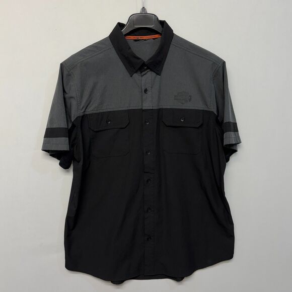 Harley-Davidson Other - Harley Davidson Men HD Performance Button Shirt Top Size XL X-Large C053 -15